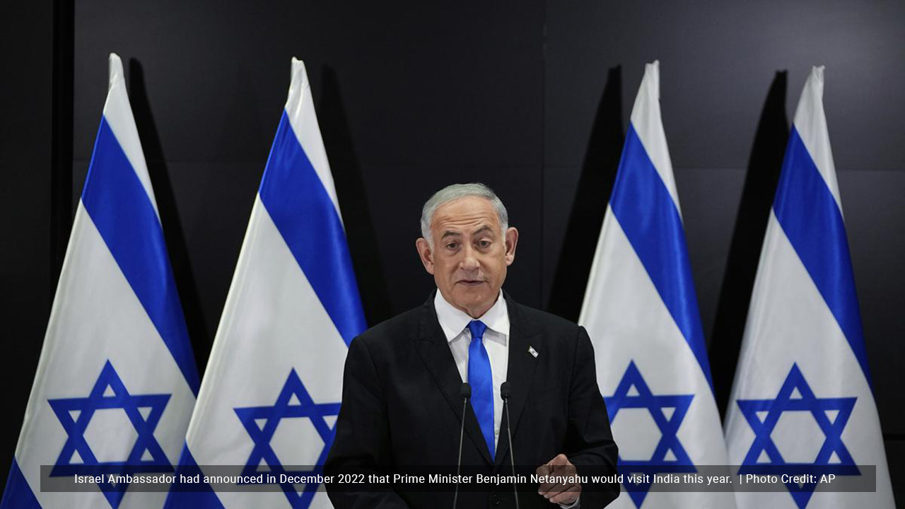 Israel Ambassador had announced in December 2022 that Prime Minister Benjamin Netanyahu would visit India this year. | Photo Credit: AP